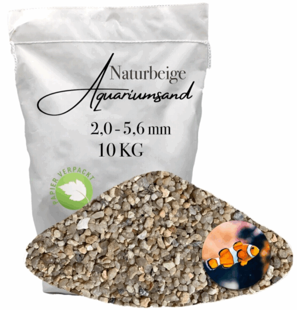 Aquariumsand Aquariumkies Aquariensand Aquarienkies 10kg 20 56 mm Quarzsand 145880329789