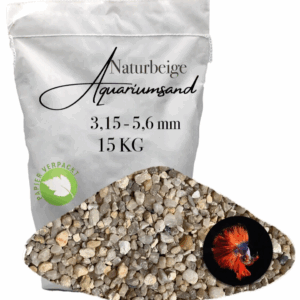 Aquariumsand Aquariumkies Aquariensand Aquarienkies 15kg Bodengrund 3,15-5,6 mm