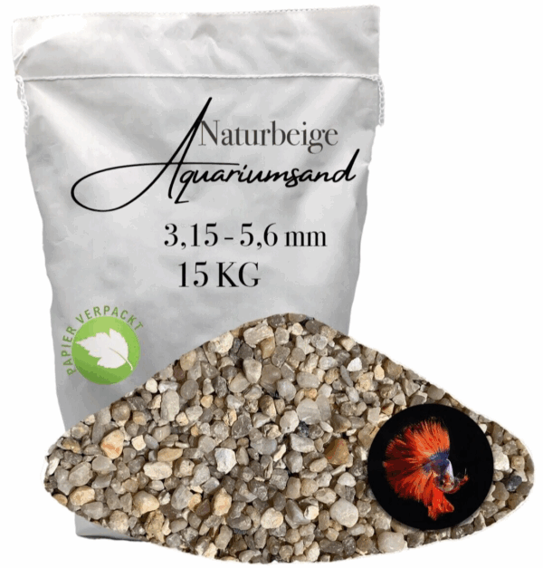 Aquariumsand Aquariumkies Aquariensand Aquarienkies 15kg Bodengrund 315 56 mm 145878913969