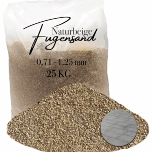 Fugensand Einkehrsand 0,71-1,25 mm Pflasterfugensand Terrasse Pflaster verfugen