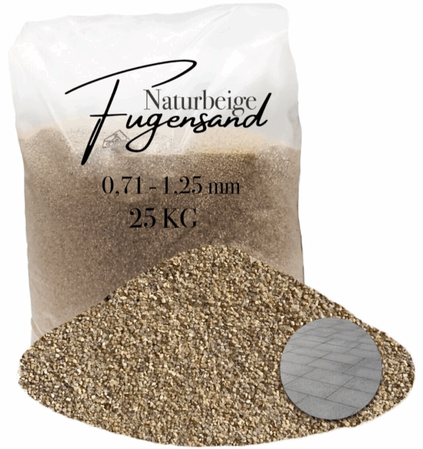 Fugensand Einkehrsand 071 125 mm Pflasterfugensand Terrasse Pflaster verfugen 145814716929