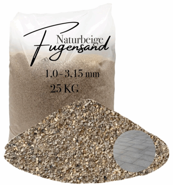Fugensand Einkehrsand 10 315 mm Pflasterfugensand Terrasse Pflaster verfugen 145814727089