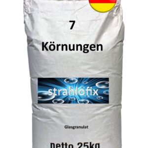 Glasgranulat Strahlmittel 25 kg Strahlgut Glasbruch Strahlgranulat Sandstrahlen