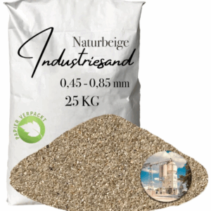 Industriesand Kunstharz Einstreuung 25 kg beiger Quarzsand Fuellsand 045 085mm 145821233659