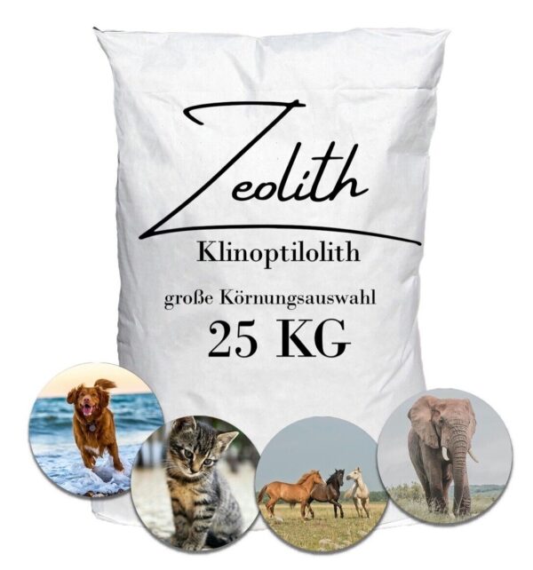 Zeolith 25kg Zeolithpulver Klinoptilolith Phosphatbinder Zeolite Zeoliet Ceolith 145187203299