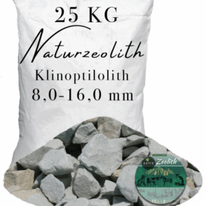 Zeolith 8,0-16,0 mm 25kg Phosphatbinder Klinoptilolith Zeoliet Filtermaterial