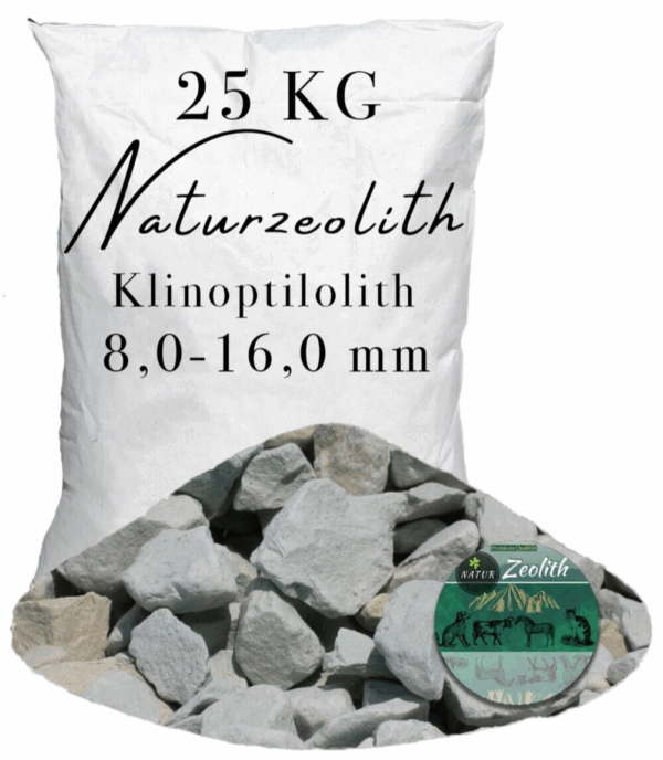 Zeolith 80 160 mm 25kg Phosphatbinder Klinoptilolith Zeoliet Filtermaterial 145735289979